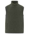 SP603 Spasso Unisex Sherpa Bodywarmer Forest Khaki colour image